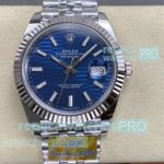 Super Replica ARF Rolex 3235 Datejust II 41mm Blue Motif Dial 904L Jubilee Watch 
